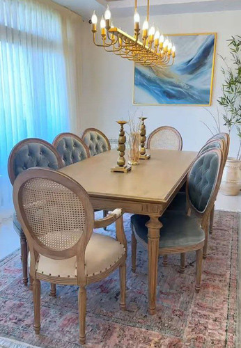 میز و صندلی مدل لئون